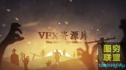 [AE模板]AE惊悚模板,非常适合做片头!