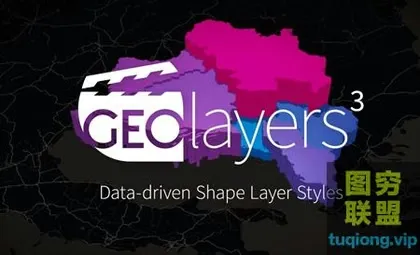 [AE/PR插件]地图制作工具-世界地图任意位置路径展示动画 GEOlayers 3 v