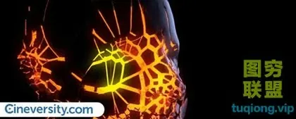[C4D插件]CINEMA 4D 绘制破碎辅助插件 – Paint Fracture