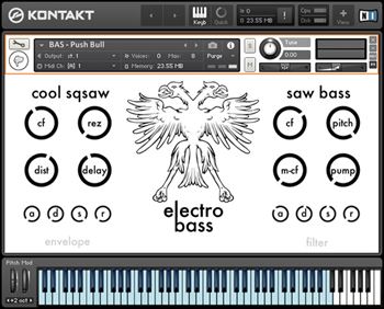 Fingerpushers Electro Bass KONTAKT
