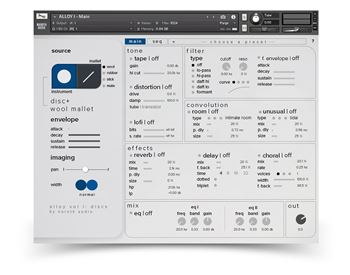 Naroth Audio Alloy Vol I: Discs KONTAKT
