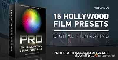 17组好莱坞电影视频调色预设 Hollywood Film Color Grading 20427850