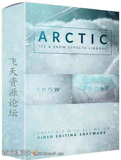 79个下雪结冰特效合成4K视频素材-视频/音效素材