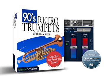 90年代复古小号 Cinesamples 90’s Retro Trumpets KONTAKT