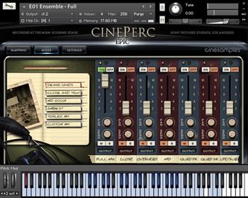 史诗鼓影视交响打击乐扩展版 Cinesamples CinePerc EPIC KONTAKT