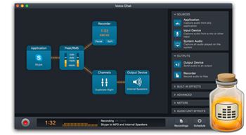 音频录制内录工具 Rogue Amoeba Audio Hijack v3.8.7 MacOSX