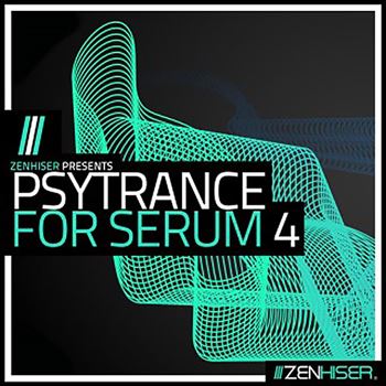 Zenhiser Psytrance For Serum 4 WAV MIDI FXP-工程模板/LOOP/MIDI/预设/WAV素材