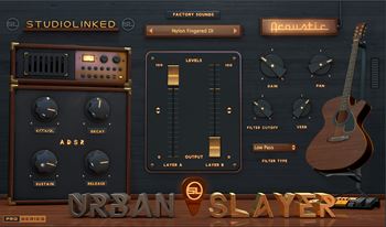StudioLinkedVST Urban Slayer Acoustic v1.0 RETAiL WiN MacOSX