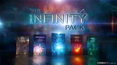 400+科幻能量冲击波烟雾粒子尘土特效合成4K视频素材 Infinit…-视频/音效素材