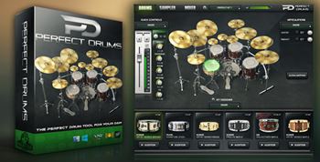 Naughty Seal Audio Perfect Drums 1.5.0 Win/MacOS  主程序+原厂音色