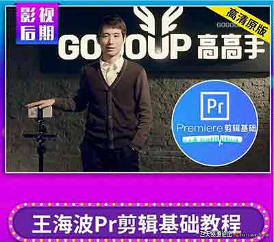 王海波Pr剪辑教程 Premiere剪辑基础视频教程