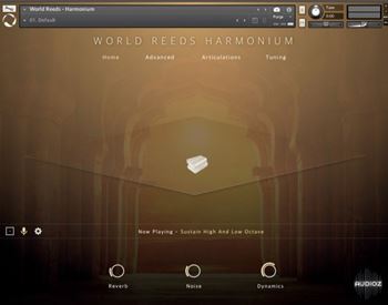 小风琴(自由簧鸣乐器)  Evolution Series World Reeds Harmonium v1.0.0 KONTAKT