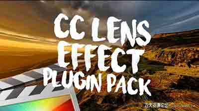 FCPX插件-11种CC镜头广角失真变形特效 CC Lens Effect