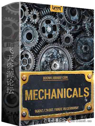 音效素材-机械工业金属齿轮转动撞Mechanicals Construction Kit-视频/音效素材