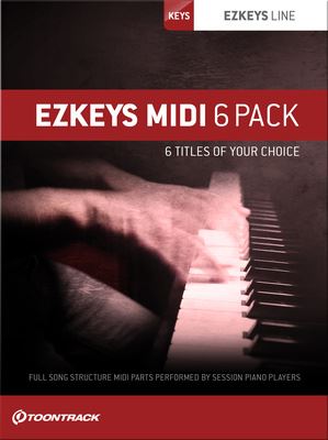 Toontrack – EZkeys MIDI Pack Update 08/11/
