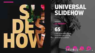 时尚视频包装宣传片头FCPX插件-Universal Design Promo
