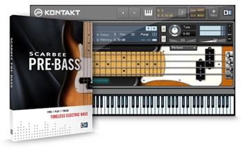 Scarbee Pre-Bass Amped | 11.8 GB（贝斯音源）