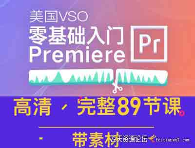 美国VSO·Premiere零基础入门教程