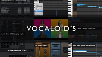歌声合成器 YAMAHA Vocaloid 5 ESV v5.2.1 WiN MacOS (含音色库)