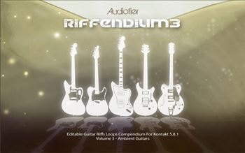 氛围电吉他连复段 Audiofier Riffendium 3 KONTAKT