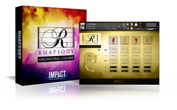 交响综合 Impact Soundworks Rhapsody Orchestral Colors KONTAKT