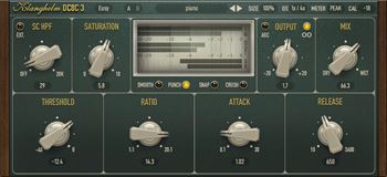 高级压缩器 Klanghelm DC8C advanced compressor v3.3.2 WiN MacOSX