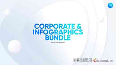 PR模板-商务企业信息数据展示介绍包装 Corporate Bundle