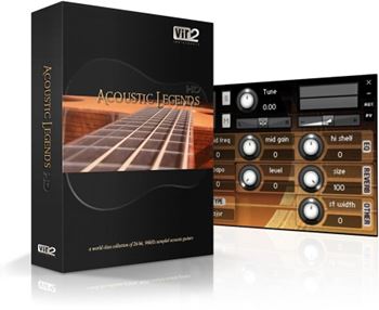 Vir2 Instruments Acoustic Legends HD KONTAKT 世界上最好的原声吉他