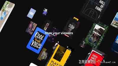 FCPX插件-65个社交媒体竖屏排版封面海报宣传设计包装动画+ 使用教程