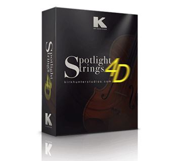 聚光灯弦乐 Kirk Hunter Spotlight Strings 4D KONTAKT
