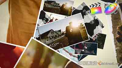 美好回忆照片相册幻灯片开场FCPX模板-Beautiful Memories Slideshow
