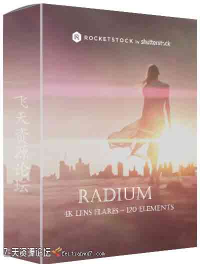 155组镜头光效闪光眩光视频素材Radium 4K Lens Flares-120 Elements-视频/音效素材