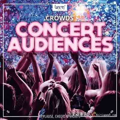 酒吧俱乐部演唱会吆喝掌声笑声音效库Crowds Concert Audiences-视频/音效素材