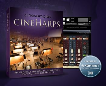 管弦乐竖琴 Cinesamples CineHarps v1.1 KONTAKT