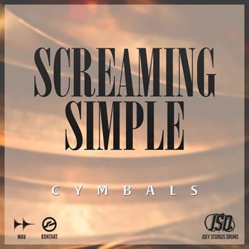 硬核金属镲片工具包 Joey Sturgis Drums Screaming Simple KONTAKT