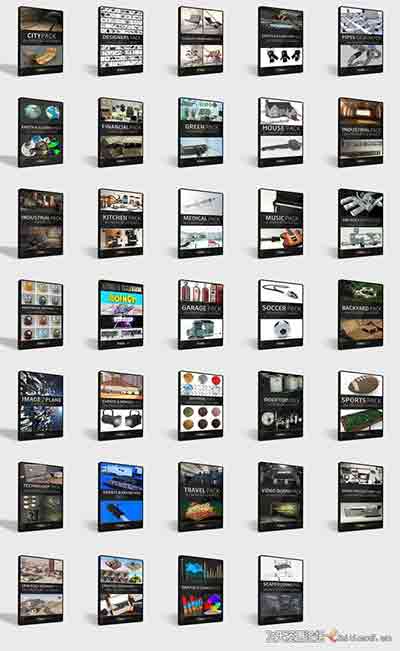 53套The Pixel Lab模型合集 The Pixel Lab – All Product –