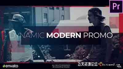 PR预设下载-动感时尚视频片头 Modern Opener