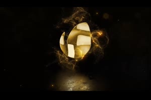 ae模板素材金属粒子特效标志-logo展示ae模板免费下载