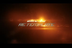 极速效果文字标题展示ae模板 Movie Title – Speed Racer_文字特效ae模板