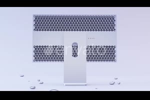 iMac Pro全新电脑介绍展示网站主题UI图片白黑色设计ae模板素材_产品宣传ae模板