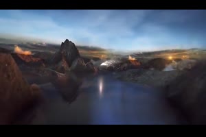 大气山脉背景影视开场片头ae模板 Cinematic Intro_展示ae模板