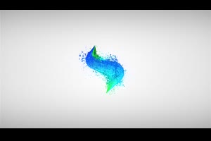 粒子汇聚特效动画logo标志视频片头ae模板素材_logo展示ae模板