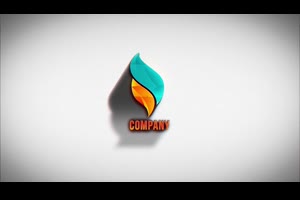 火花粒子水墨遮罩3D生成LOGO标志动画视频片头ae模板素材_logo展示ae模板