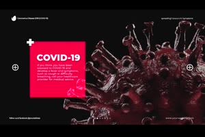 新型冠状病毒流行病生物医疗医学研究视频科学频道片头展示ae模板_VIP专属ae模板