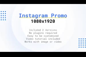 手机端微信社交朋友圈照片墙视频展示ae模板 Instagram Promotion_展示ae模板