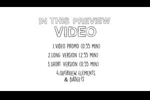 创意白板画照片幻灯片ae模板 Paper Love Photo Video Slideshow_展示ae模板