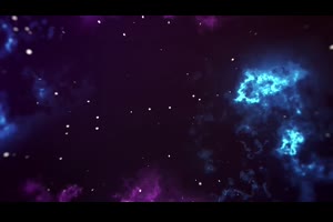太空星云场景汇聚缩放演绎LOGO标志片头视频ae模板素材_logo展示ae模板