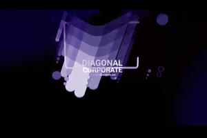 时尚幻灯片视频展示ae模板 Diagonal Slide_展示ae模板
