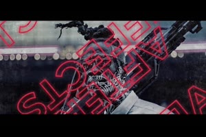 杂渍画面霓虹文字标题片头ae模板 Grunge Neon Promo_展示ae模板