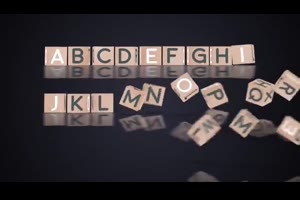 创意方块字母动画ae模板 Cube Typeface_文字特效ae模板
